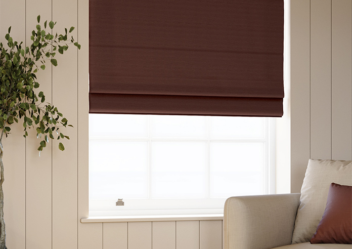 Cortona, Spiced Pumpkin - Twist&Fit Roman Blind - Image 5
